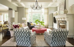 Sala de estar al estilo italiano