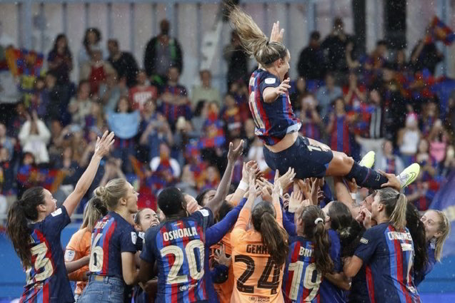 Twitter - Imagen referencial - Barcelona femenino