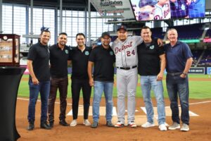 Celebrando a Miggy: Los Marlins rindieron tributo a Miguel Cabrera