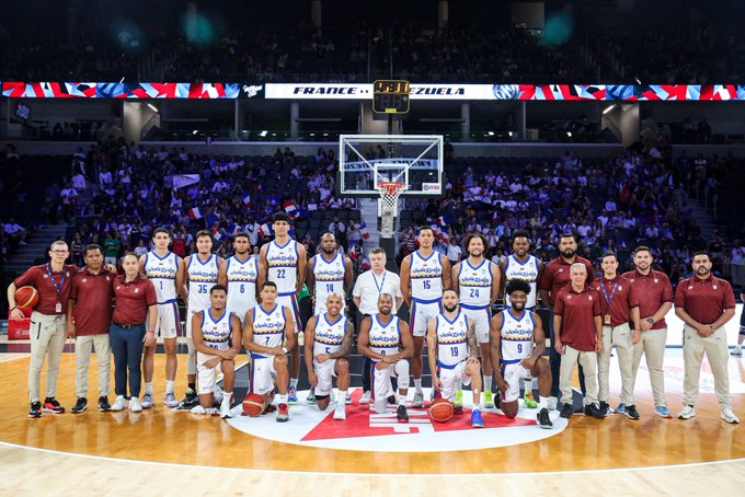 Venezuela - FVB - Preparación Mundial de Baloncesto