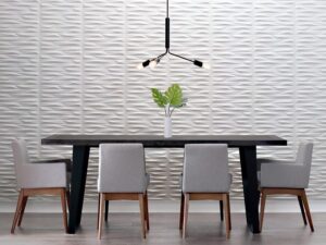 Nelson Rafael Bustamante Abidar - Paneles de pared 3D; Qué son y cuáles son los beneficios de esta tendencia en alza del diseño de interiores - FOTO