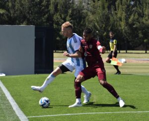 La Vinotinto sub-23 empató sin goles en duelo de preparación ante Argentina