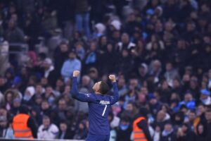 Mbappé superó a Platini en la historia goleadora de Francia