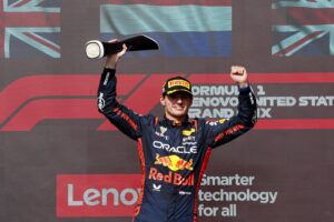Verstappen logró en EE.UU. la victoria 50 en la F1