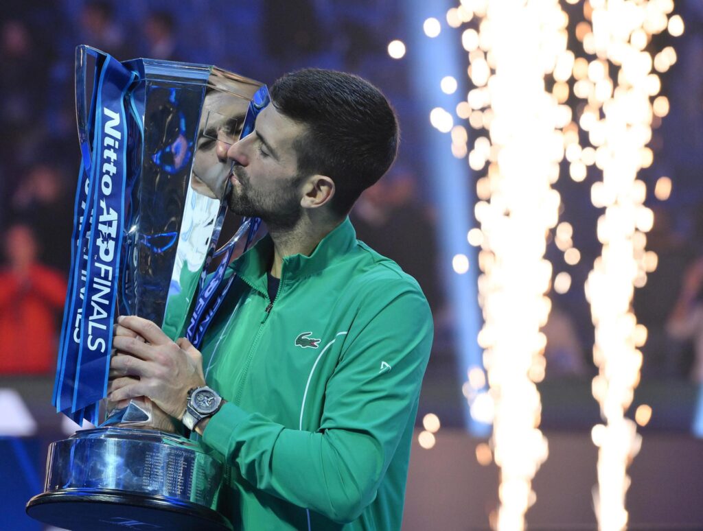 Djokovic se convirtió en el ganador histórico de la Copa de Maestros