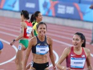 Joselyn Brea se alzó con la medalla de oro en los 5000 metros de los Juegos Panamericanos Santiago 2023