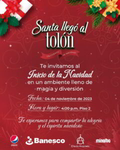 La Navidad y Santa llegan al Tolón en Las Mercedes