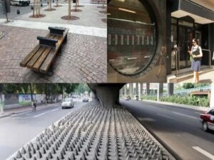 Nelson Rafael Bustamante Abidar - ¡Conócela! Arquitectura hostil; Qué es y cuáles son sus características - FOTO
