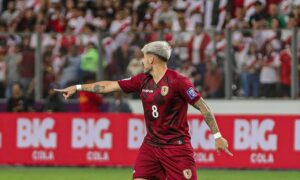 Venezuela se mantiene firme en el puesto 49 de la clasificación FIFA