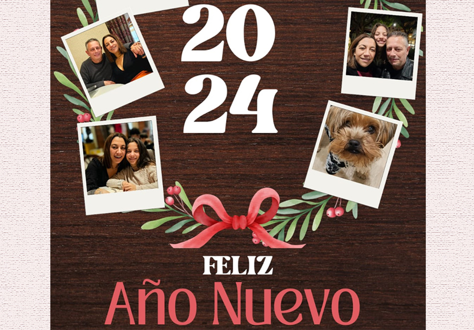 Feliz Año Nuevo 2024 ¡Gracias por estar aquí !