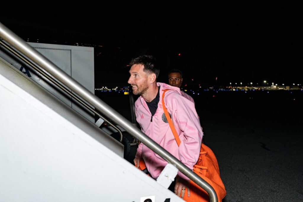 Inter de Miami ya está en Riad para enfrentar a Al Hilal y Al Nassr