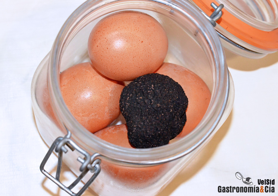 Huevos Trufados