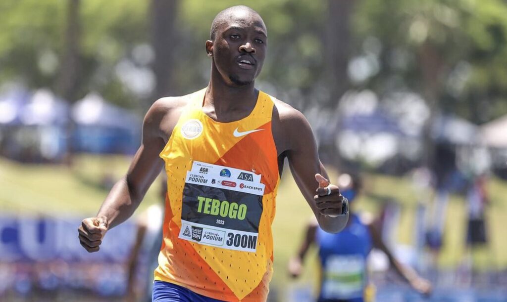 Letsile Tebogo estableció nuevo récord mundial en los 300 metros