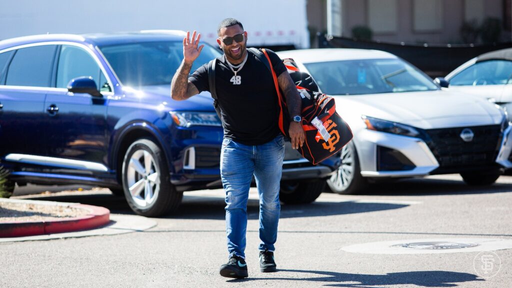 Pablo Sandoval se mostró feliz por regresar a los Gigantes