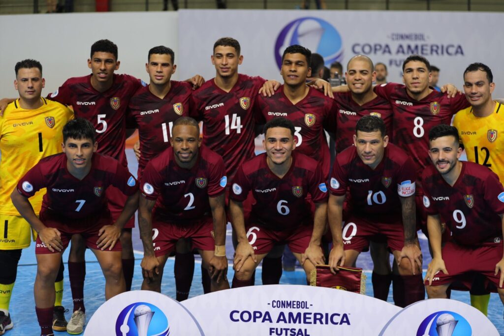 Vinotinto futsal se subió al podio de la Copa América