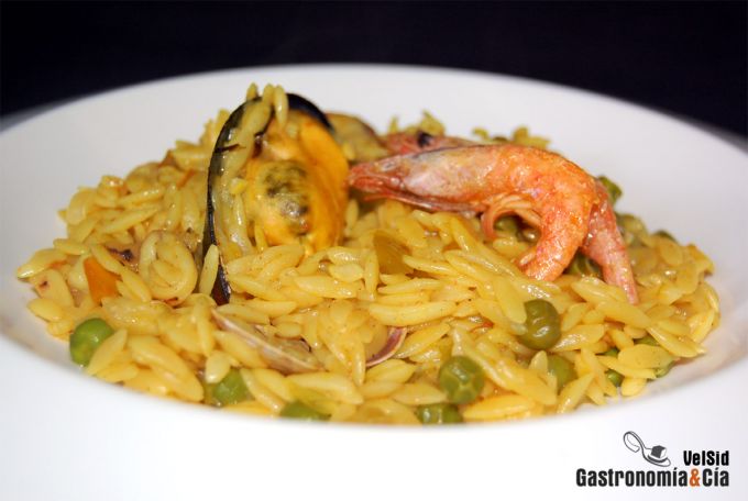 Paella de orzo