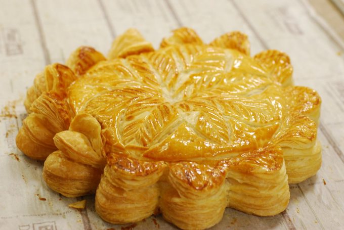 Pithiviers de hojaldre