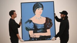 Retrato de Diana de Gales