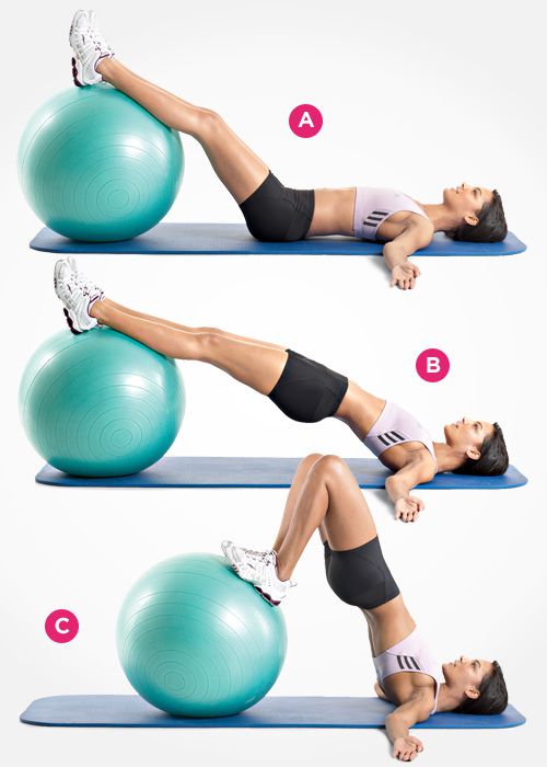 Este ejercicio trabaja: gluteos y los isquiotibiales