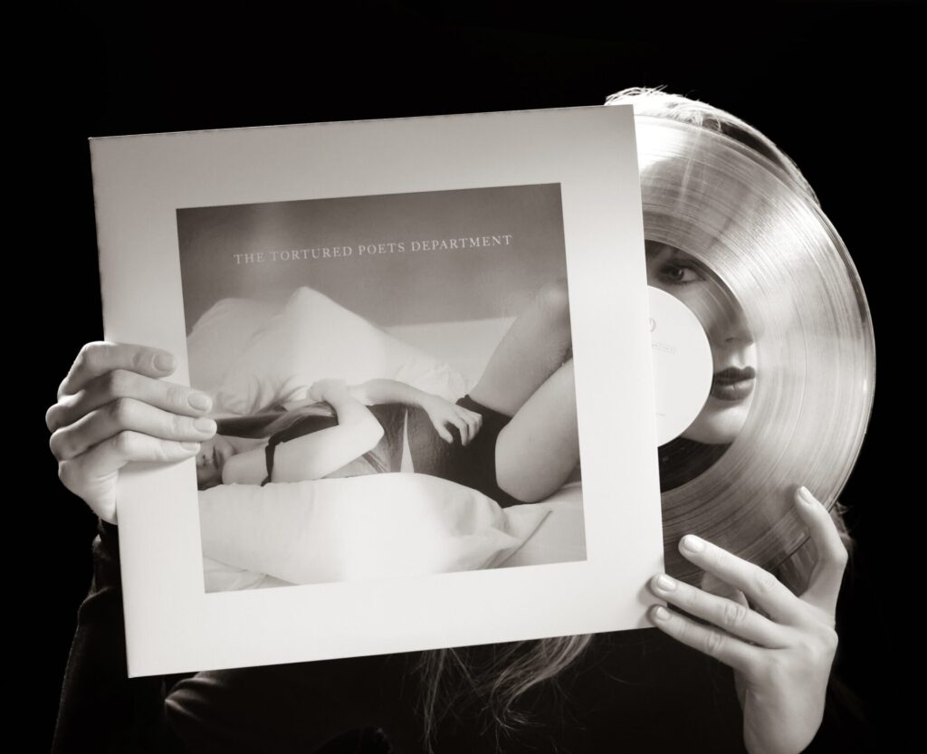 Taylor Swift también rompe récords vendiendo discos en vinilo