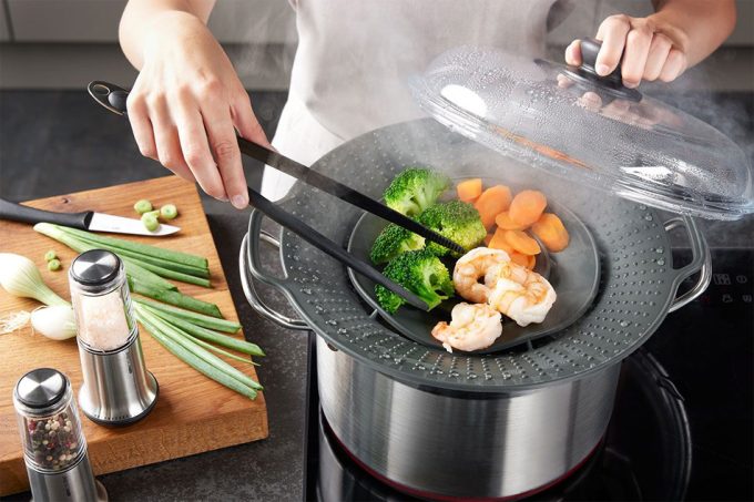 Tapa multifunción Cocinar al vapor