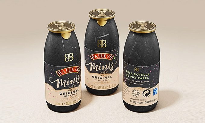 Nuevos envases de papel para Baileys 