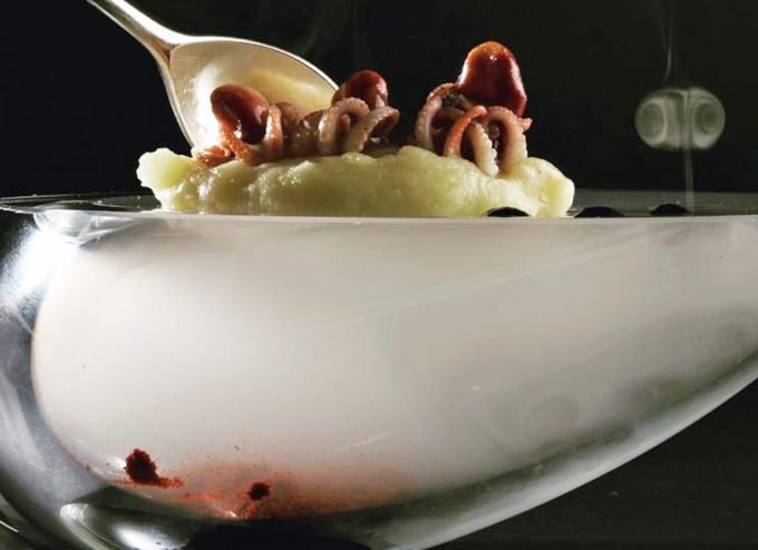 Receta de pulpitos de Joan Roca