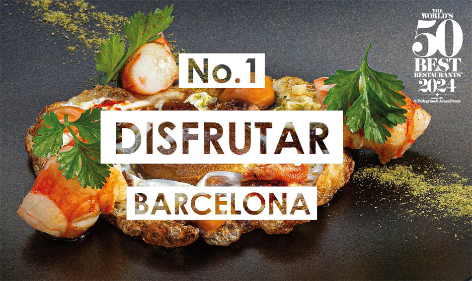 El restaurante Disfrutar de Eduard Xatruch, Oriol Castro y Mateu