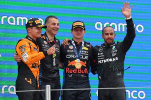 Max Verstappen se adueñó de la pista en Barcelona