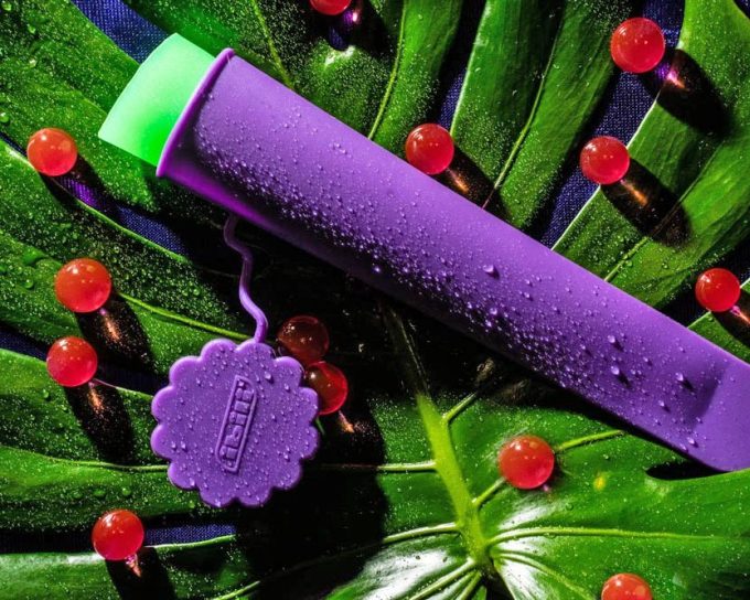 Calippo con tapón imperdible