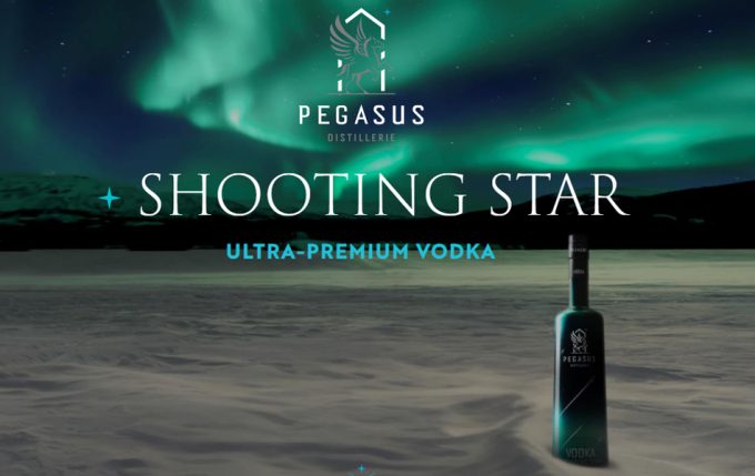 Vodka Shooting Star, el vodka Infusionado con un Meteorito.