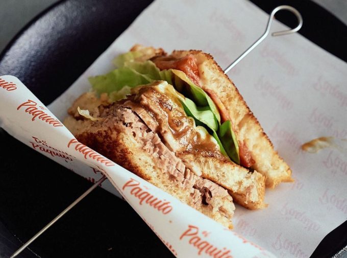 Sandwich Club de cordero