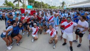 La Copa América superó el millón de espectadores
