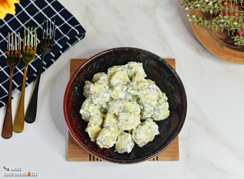 Patatas alioli, receta para tapear, compartir y disfrutar