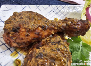 Receta de pollo en freidora de aire: Muslos marinados con