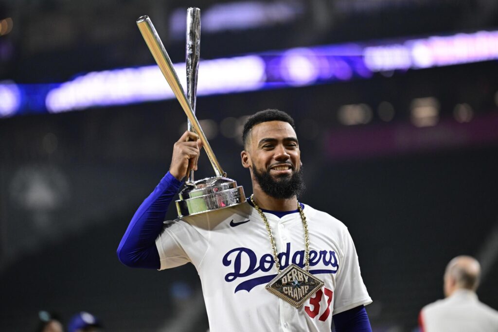 Teoscar Hernández: primer Dodgers en ganar el Derby de Jonrones