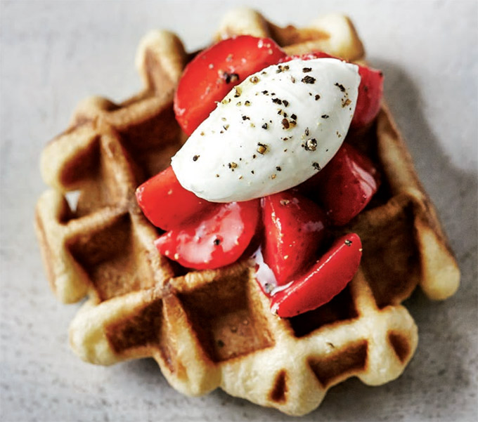 Receta de gofres
