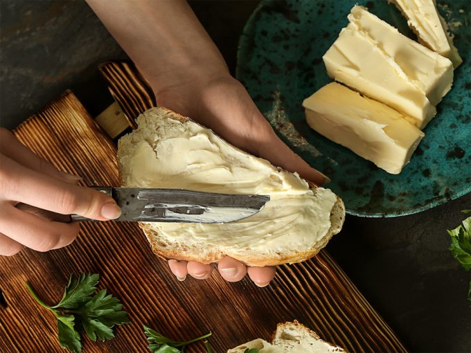 Alternativa a la mantequilla tradicional elaborada por la empresa Savor