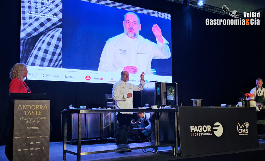Eduardo Salanova, cocina aragonesa transpirenaica en Canfranc Express