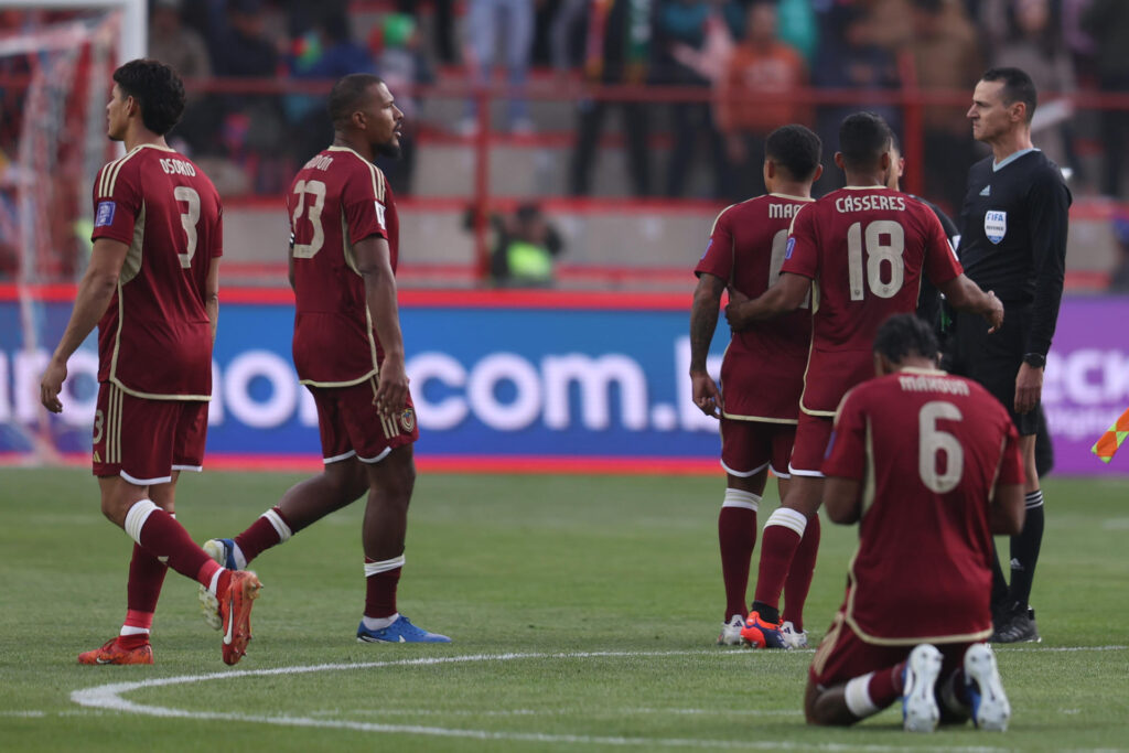 La Vinotinto cayó goleada en la altura boliviana