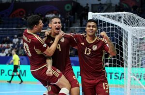 Vinotinto Futsal enfrentará a España en los 8vos. de final