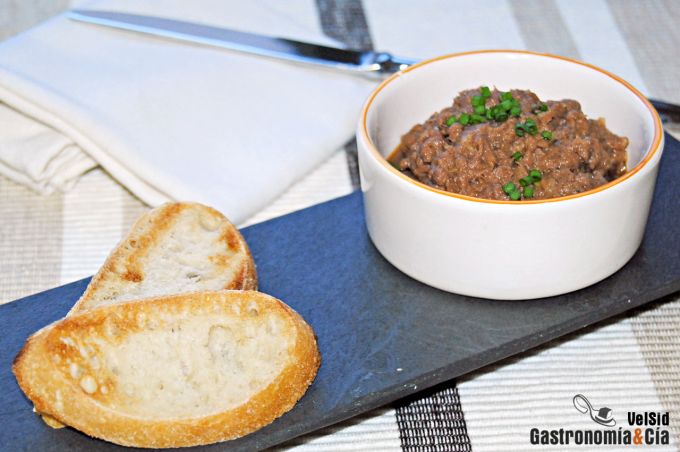 Paté de katsuo y miso