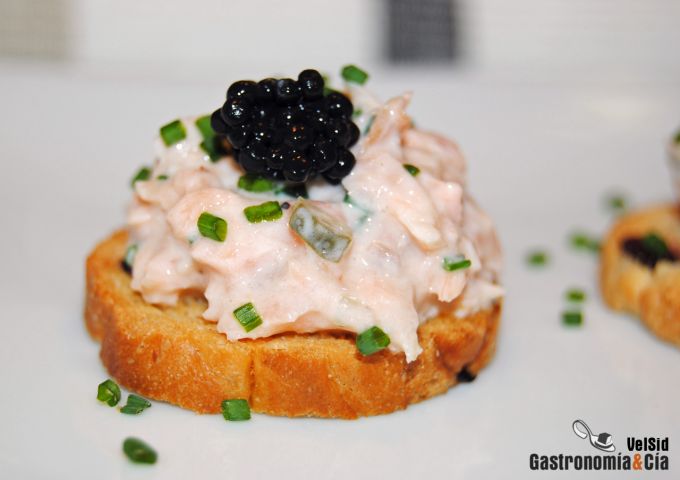 Rillettes de trucha