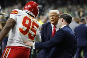 Trump, primer presidente de EEUU en asistir a un Super Bowl