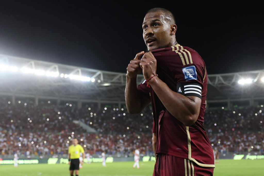 Salomón Rondón celebró la victoria en un juego de "matar o morir"