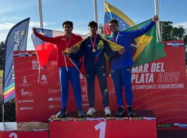 Venezolano Ricardo Montes de Oca se coronó campeón sudamericano en garrocha