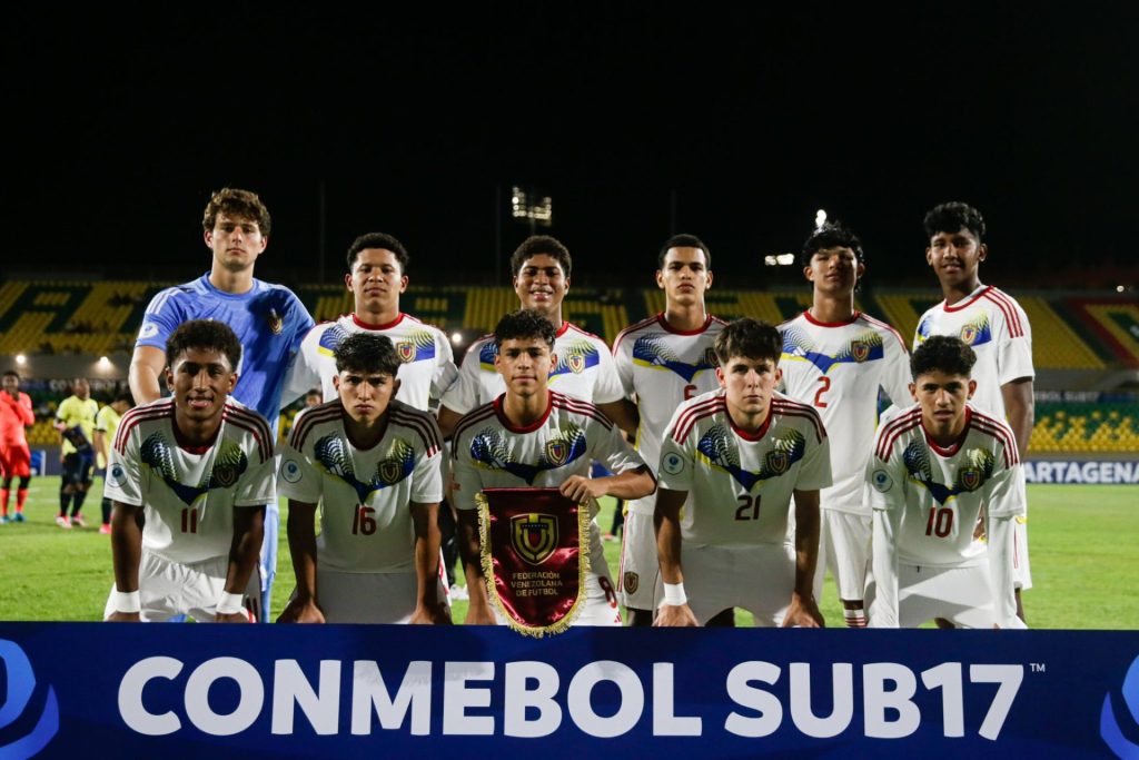 Vinotinto Sub-17 lidera el Grupo B tras derrotar a Ecuador
