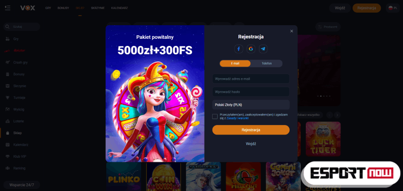 Casino Vox — Nowoczesne podejście do gier online