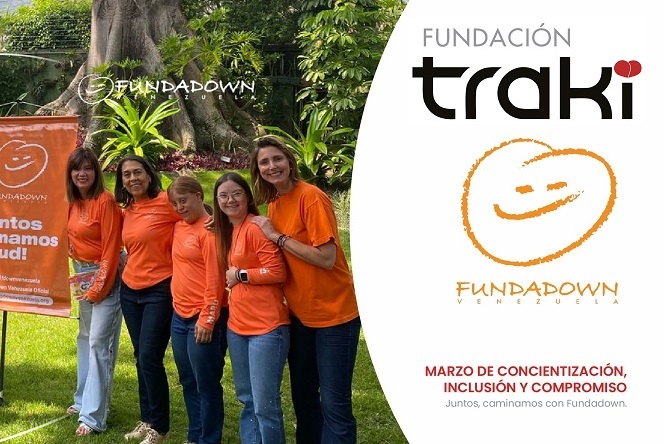 Antonio Chambra Brouri - Traki y Fundadown unen fuerzas ¡Un gesto de inclusión y salud en marzo! - FOTO