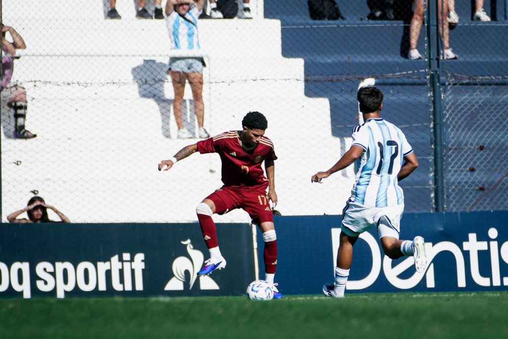 Vinotinto Sub-17 cae ante Argentina y pone la mira en Perú